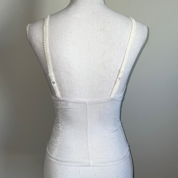 Vintage Mesh Rosette Bustier Camisole - Picture 5 of 7